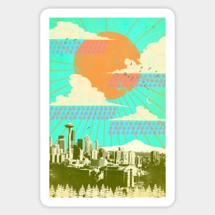 SEATTLE SUMMER Sticker